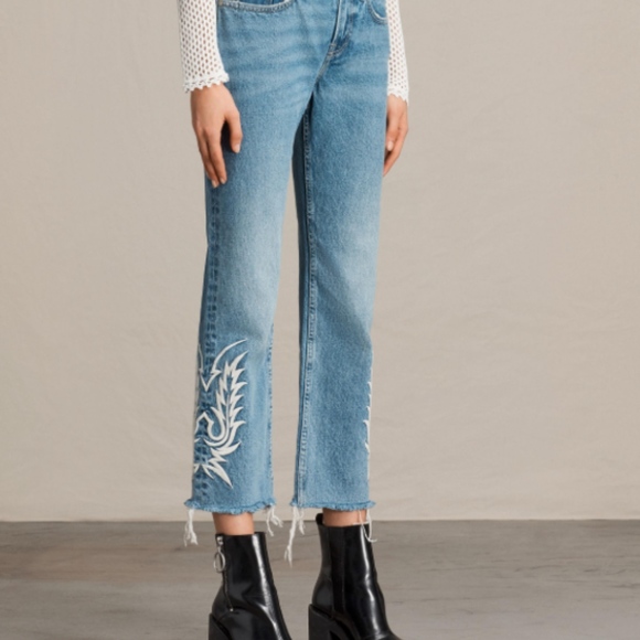 all saints jeans womens